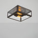 J. Adams & Co Elm Lantern Ceiling Light