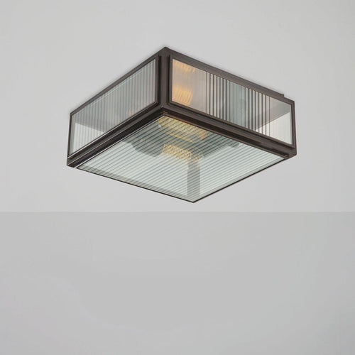 J. Adams & Co Elm Lantern Ceiling Light
