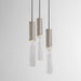 J. Adams & Co Flume 3 Drop Pendant Light Cluster