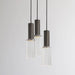 J. Adams & Co Flume 3 Drop Pendant Light Cluster