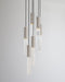 J. Adams & Co Flume 6 Drop Pendant Light Cluster