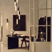 J. Adams & Co Flume 6 Drop Pendant Light Cluster