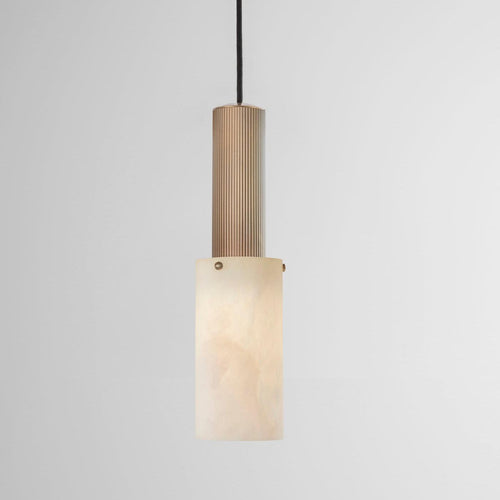 J. Adams & Co Flume 80 Pendant Light Alabaster