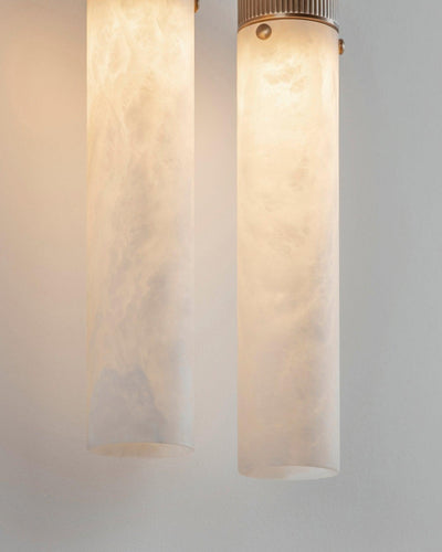 J. Adams & Co Flume Double Wall Light Alabaster