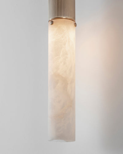 J. Adams & Co Flume Wall Light Alabaster