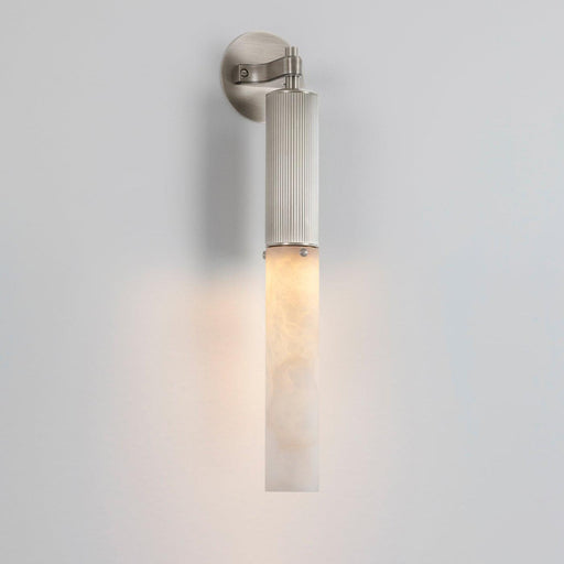 J. Adams & Co Flume Wall Light Alabaster
