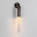 J. Adams & Co Flume Wall Light Alabaster