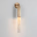 J. Adams & Co Flume Wall Light Alabaster