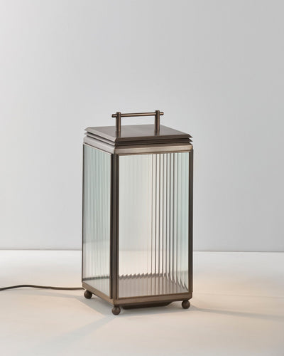 J. Adams & Co Hazel Lantern Short Floor Lamp