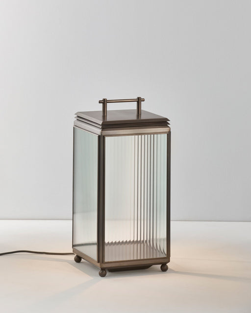 J. Adams & Co Hazel Lantern Short Floor Lamp