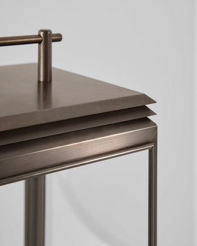 J. Adams & Co Hazel Lantern Short Floor Lamp