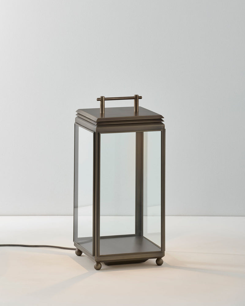 J. Adams & Co Hazel Lantern Short Floor Lamp