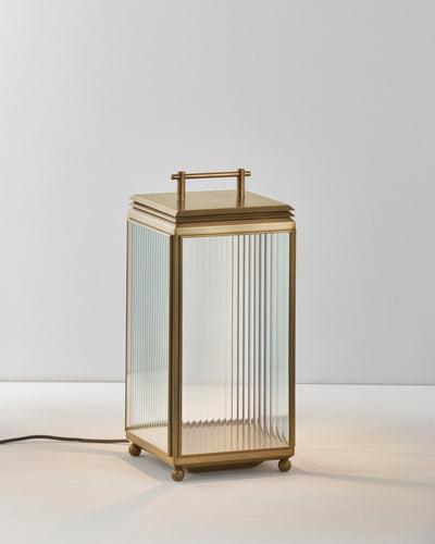 J. Adams & Co Hazel Lantern Short Floor Lamp