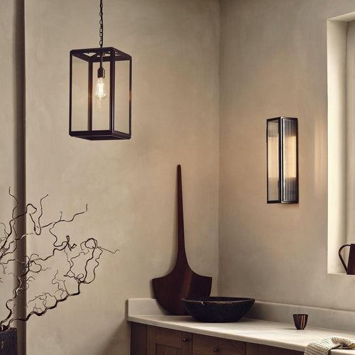 J. Adams & Co Hazel Lantern Small Pendant Light