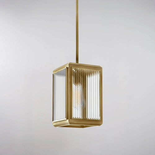 J. Adams & Co Lilac Lantern Pendant Short