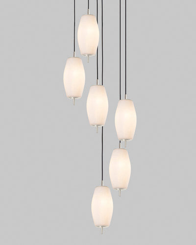 J. Adams & Co Nova Slim Pendant Light Cluster