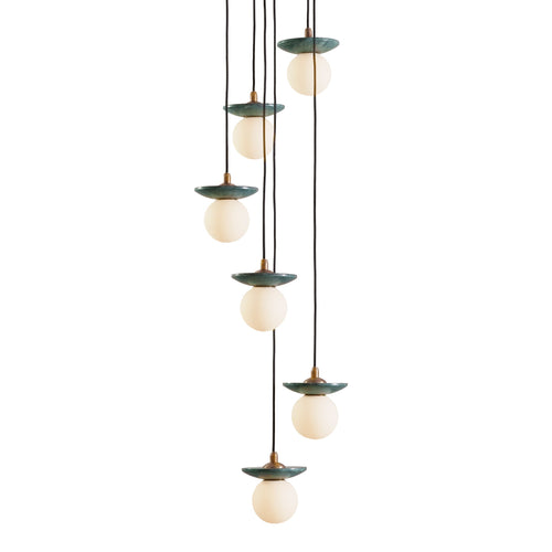 J. Adams & Co Orbit Pendant Light Cluster