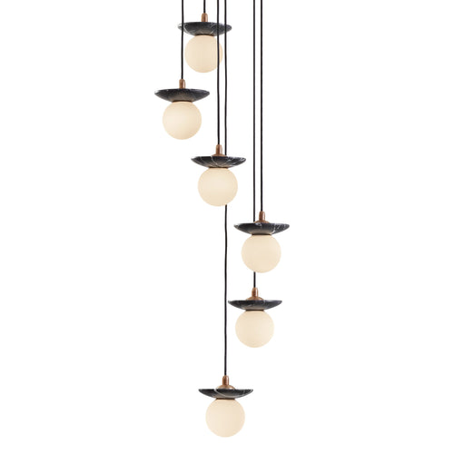 J. Adams & Co Orbit Pendant Light Cluster