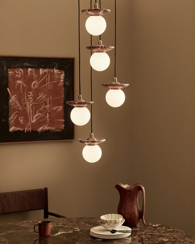 J. Adams & Co Orbit Pendant Light Cluster