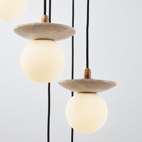J. Adams & Co Orbit Pendant Light Cluster