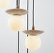 J. Adams & Co Orbit Pendant Light Cluster