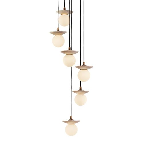 J. Adams & Co Orbit Pendant Light Cluster