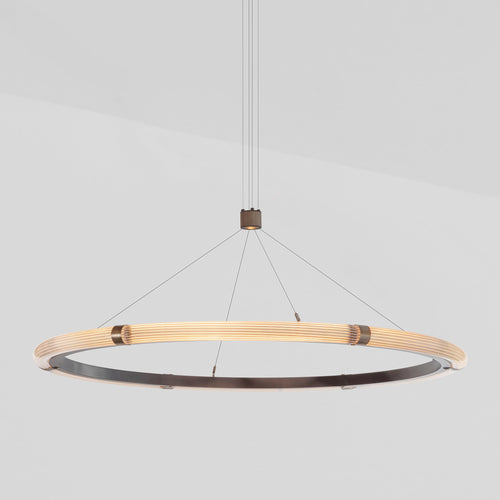 J. Adams & Co Strata Circular Suspension Light