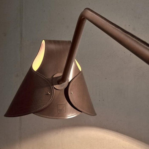 Jacco Maris Mrs.Q Wall Lamp Totally Leather
