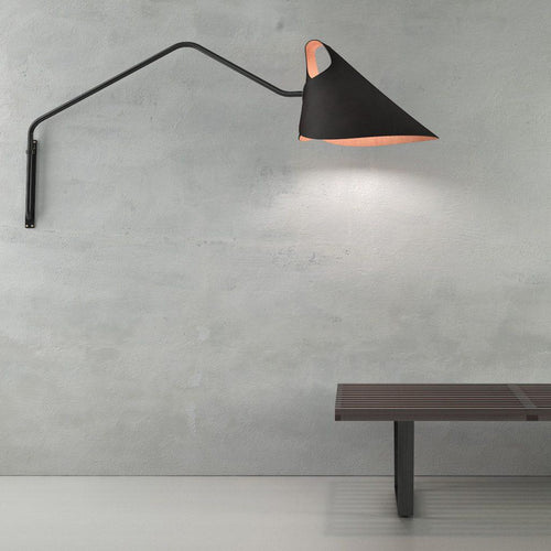 Jacco Maris Mrs.Q Wall Lamp Totally Leather