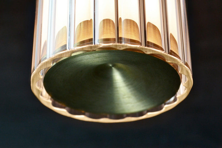 Jonathan Coles Fresnel Medium Pendant Light