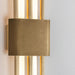 Bert Frank Tanto Double Cast Brass Wall Light - Inspyer Lighting