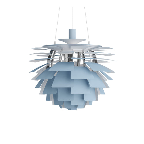Louis Poulsen PH Artichoke Pendant Light Dusty Blue