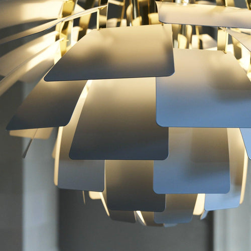 Louis Poulsen PH Artichoke Pendant Light Dusty Blue