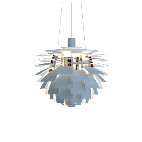 Louis Poulsen PH Artichoke Pendant Light Dusty Blue