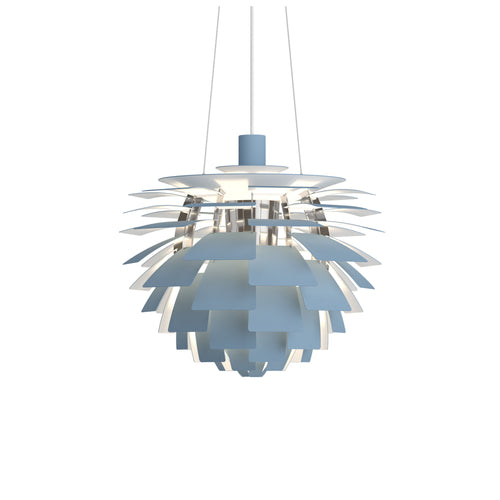 Louis Poulsen PH Artichoke Pendant Light Dusty Blue