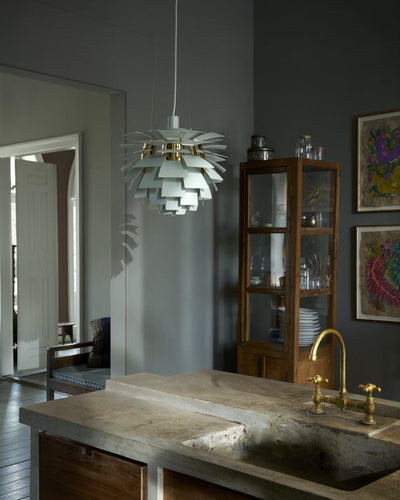 Louis Poulsen PH Artichoke Pendant Light Dusty Green