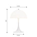 Louis Poulsen Panthella 400 Table Lamp