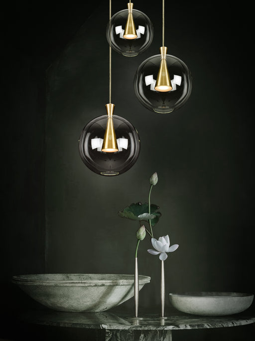Marc Wood Cone Pendant Cluster Light