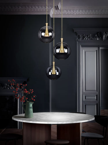 Marc Wood Cone Pendant Cluster Light