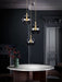 Marc Wood Cone Pendant Cluster Light