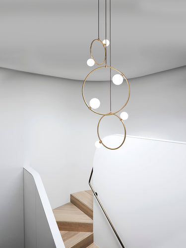 Marc Wood Drops Pendant Cluster Light