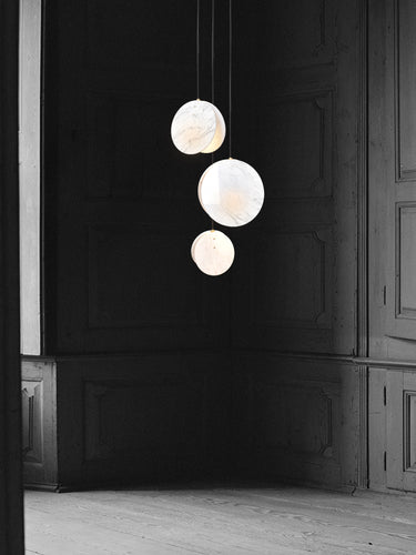 Marc Wood Shell Pendant Cluster Light