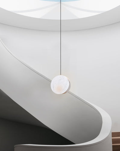 Marc Wood Shell Pendant Light
