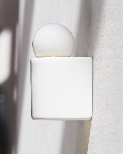 Michael Anastassiades White Porcelain Series D1 Wall Light