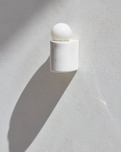 Michael Anastassiades White Porcelain Series D1 Wall Light