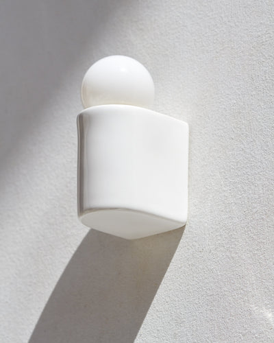 Michael Anastassiades White Porcelain Series D1 Wall Light