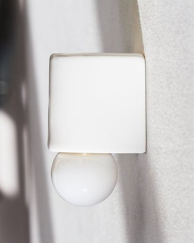 Michael Anastassiades White Porcelain Series D1 Wall Light