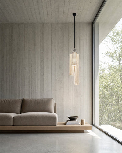 a-emotional light Núa Triple Pendant Light