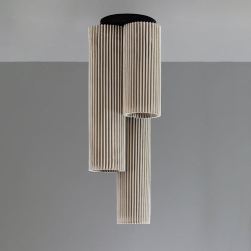 a-emotional light Núa Triple Ceiling Light