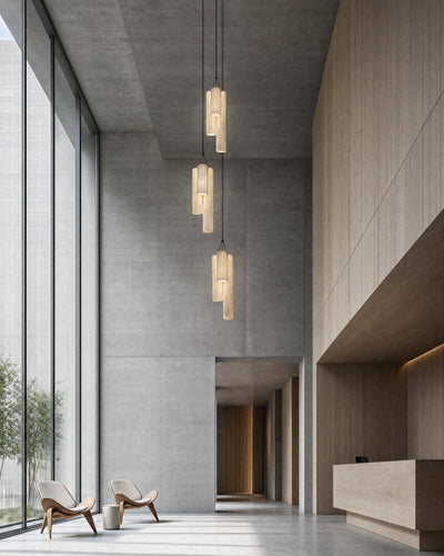 a-emotional light Núa Triple Pendant Light